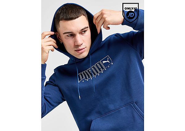 PUMA Core Sportswear Hoodie Blue