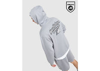New Balance Back Graphic Script Hoodie grey