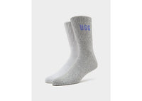 UGG 2-Pack Quinlin Crew Socks white