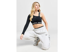 Nike Training Pro Shine Asymmetrical Crop Top