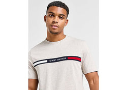 Tommy Hilfiger Chest Flag T-Shirt Grey