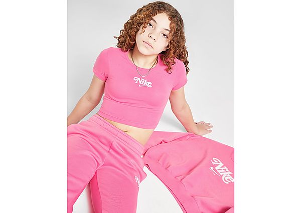 Nike Girls\' Sportswear Cropped T-Shirt Junior