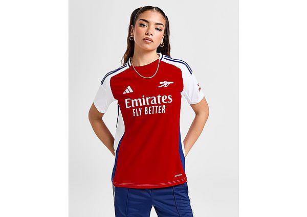 adidas Arsenal FC 2024/25 Home Shirt Women's Better Scarlet White