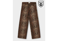 Pink Soda Sport Girls' Leopard Denim Jeans Junior