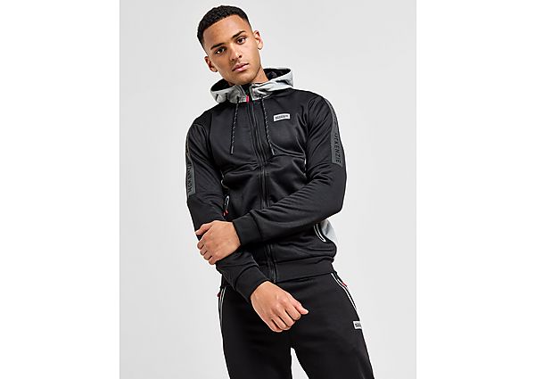 McKenzie Montana Poly Fleece Full Zip Hoodie Black