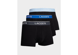 Lacoste 3-Pack Trunks Black