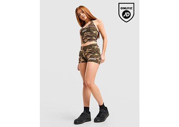 Hoodrich Field Camo Micro Shorts
