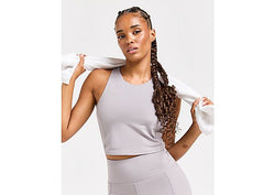 HOKA Elaro Crop Tank Top Grey