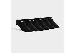 Nike 6-Pack No Show Socks BLACK -, BLACK BLACK