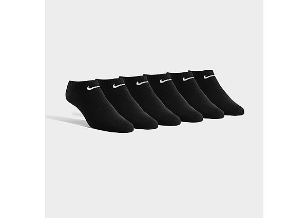 Nike 6-Pack No Show Socks BLACK -, BLACK BLACK