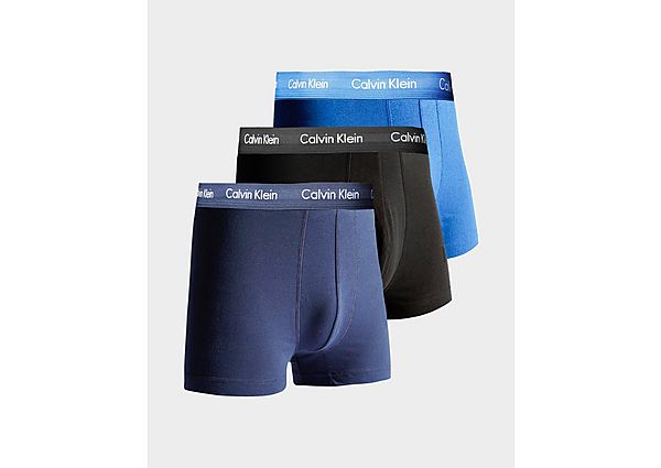 Calvin Klein Underwear 3-Pack Trunks Black Navy Blue