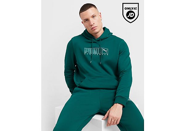 PUMA Core Sportswear Hoodie Green