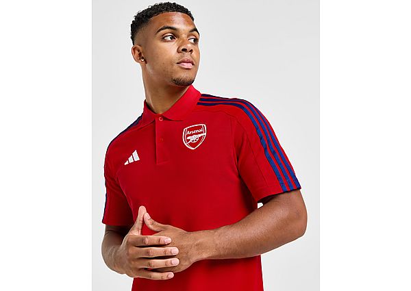 adidas Arsenal FC DNA Polo Shirt Red