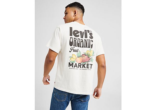 LEVI'S Fruit Back Graphic TShirt White