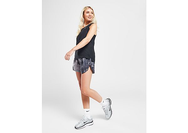 Nike Running Trail All Over Print Woven Shorts Black Black Photon Dust