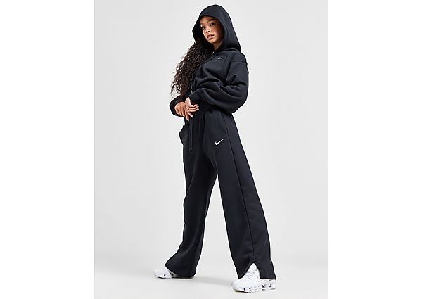 Nike Phoenix Fleece Wide Leg Joggers Black/Sail