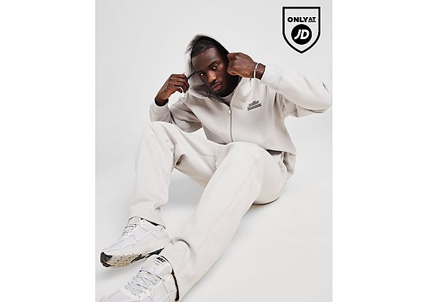 Unlike Humans Bubble Zip Through Hoodie