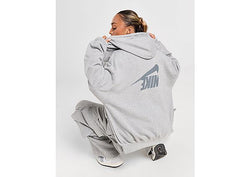 Nike Dance Oversized Full Zip Hoodie Dark Grey Heather Smoke Grey