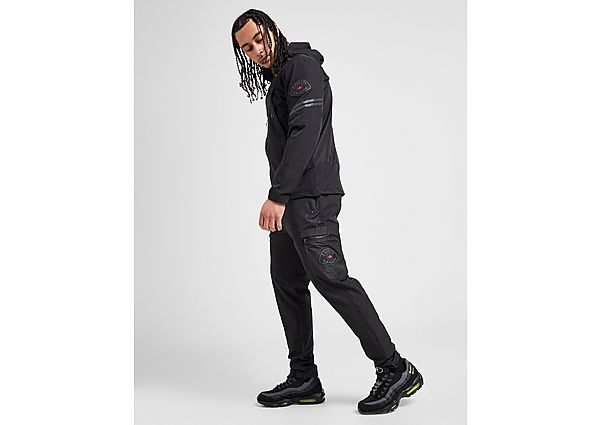 Zavetti Canada Tavox Cargo Track Pants Black