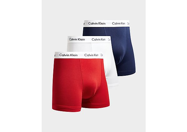 Calvin Klein Underwear 3-Pack Trunks Blue Red White