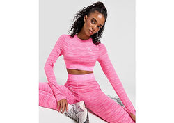 MONTIREX Icon Lite Long Sleeve Crop Top Pink