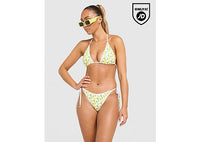 Unlike Humans Lemon Charm Bikini Bottoms white