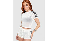 adidas Originals Crochet Slim T-Shirt white