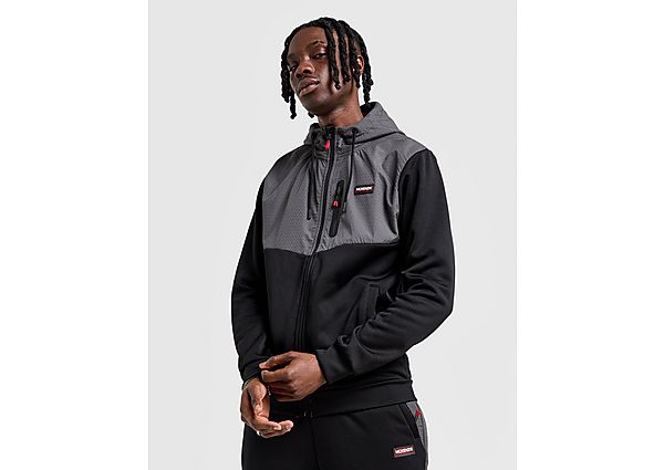 Mckenzie Chaos Poly Fleece Full Zip Hoodie Black