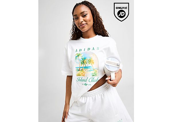 adidas Originals Island Club Boyfriend T-Shirt