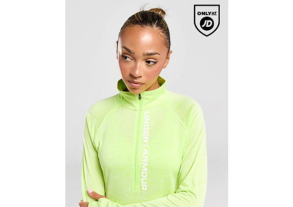 Under Armour UA Tech 1 2 Zip Top Green