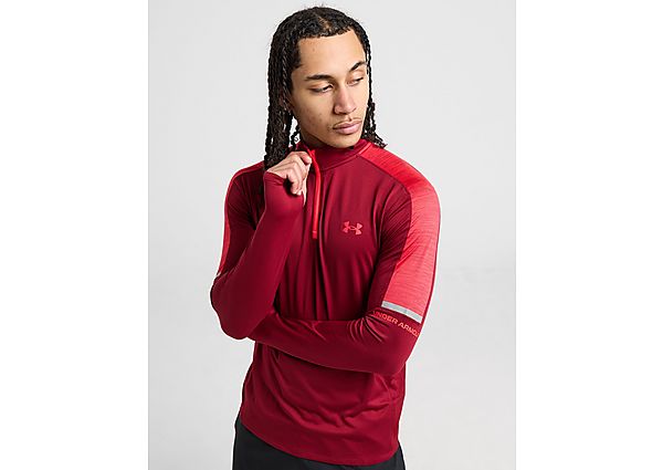 Under Armour Tech+ Zip Top Cardinal