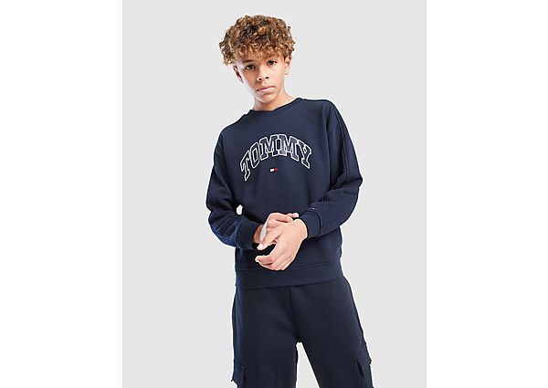 Tommy Hilfiger Varsity Print Crew Sweatshirt Junior