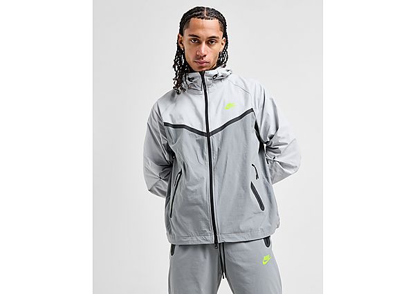 Nike Tech ven Full Zip Hooded Jacket Cool Grey