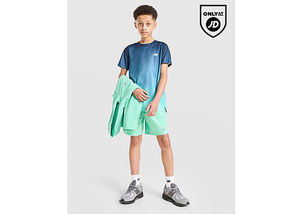 New Balance Fade Poly T-Shirt Junior
