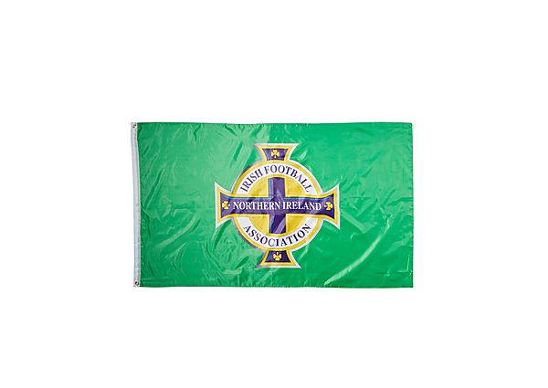 Official Team Northern Ireland FA Flag Green