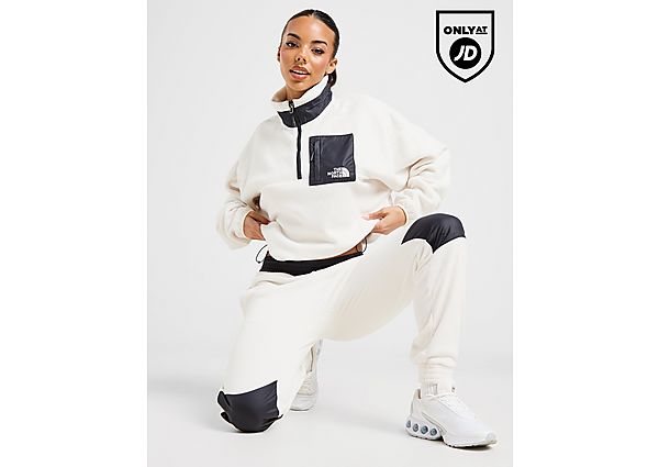 The North Face Hangita Polar Zip Fleece White