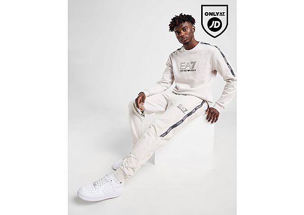 EA7 Emporio Armani Tape Logo Joggers