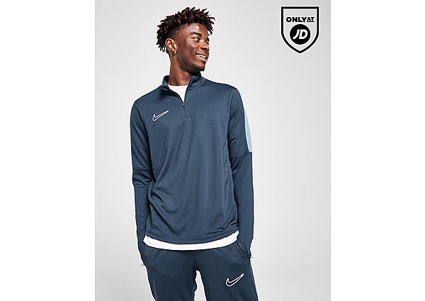 Nike Academy 1/4 Zip Top Armoury Navy Aegean Storm White