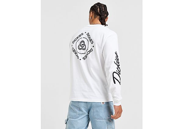 Dickies Industrial Long Sleeve T-Shirt White