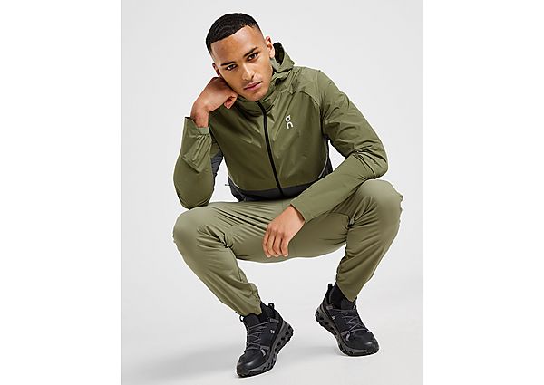 On Running Core Hooded Jacket Green