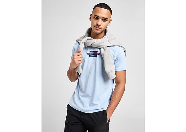 Tommy Hilfiger Strike Through Flag TShirt Blue