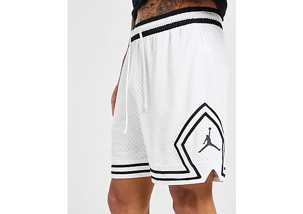 Jordan Diamond Shorts WhiteBlackBlack