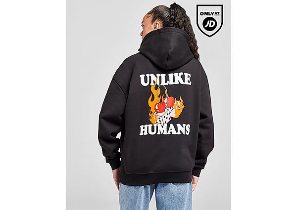 Unlike Humans Dice Overhead Hoodie Black