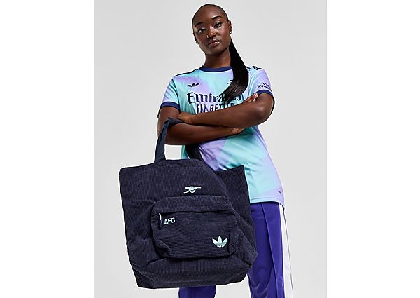 adidas Originals Arsenal FC Tote Bag Legend Ink Clear Aqua, Legend Ink Clear Aqua