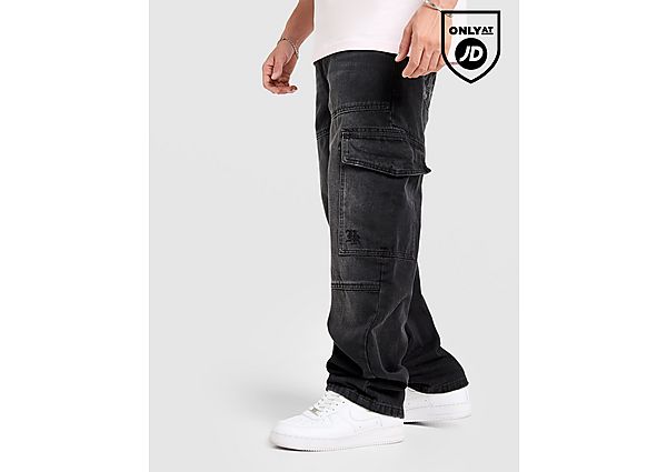 Hoodrich Script Cargo Denim Jeans