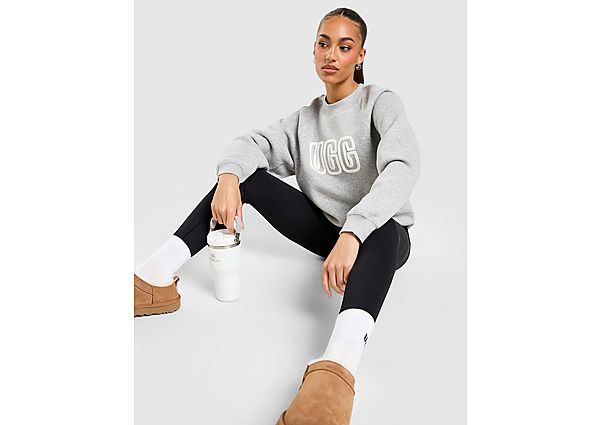 UGG Cosy Logo Crew Sweatshirt grey