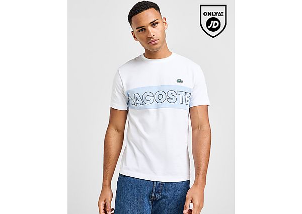 Lacoste Colour Block T White