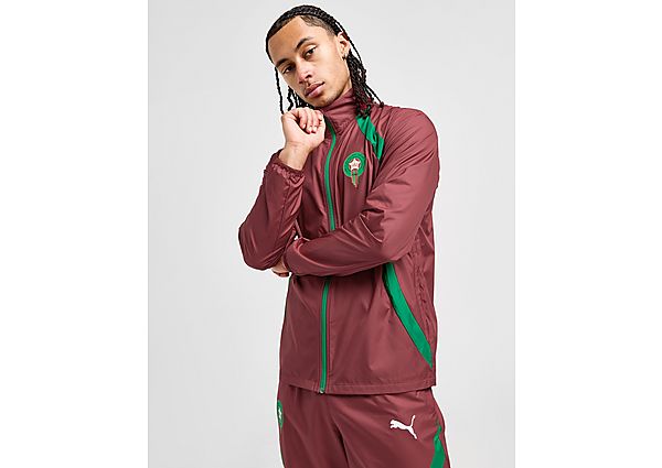 PUMA Morocco Pre Match Jacket Red