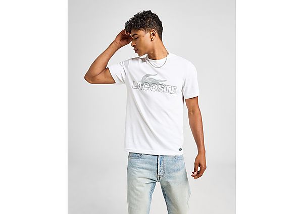 Lacoste Croc Logo T-Shirt White