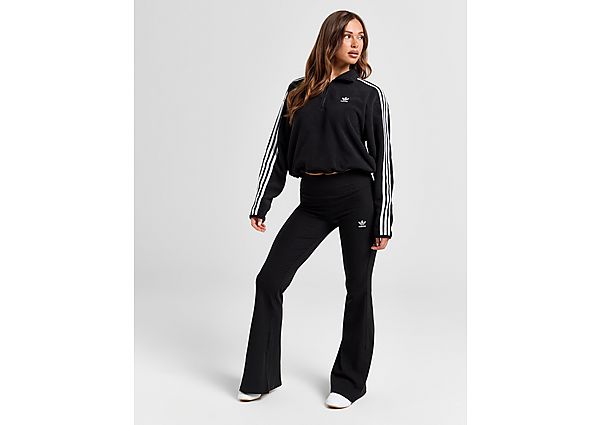 Adidas Originals Essentials Rib Flared Joggers Black